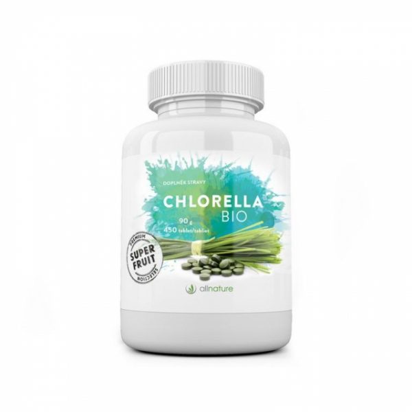 Allnature Chlorella BIO 450 tablet/ 90g - chlorella - chlorella cena - chlorella pyrenoidosa - chlorella green ways cena - zelený jačmeň a chlorella - chlorella uzivanie - chlorella chudnutie - chlorella premium natural - chlorella a zelený jačmeň - co je chlorella - chlorella a jacmen - čo je chlorella - chlorella a rakovina - chlorella predaj - riasa chlorella - chlorella walmark - chlorella vitamíny - pyrenoidosa - chlorella pyrenoidosa bio - pyrenoidosa chlorella