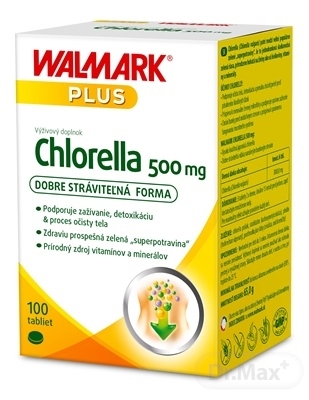 WALMARK Chlorella 500 mg (inov. obal 2019) tbl 1x100 ks - chlorella - chlorella cena - chlorella pyrenoidosa - chlorella green ways cena - zelený jačmeň a chlorella - chlorella uzivanie - chlorella chudnutie - chlorella premium natural - chlorella a zelený jačmeň - co je chlorella - chlorella a jacmen - čo je chlorella - chlorella a rakovina - chlorella predaj - riasa chlorella - chlorella walmark - chlorella vitamíny - pyrenoidosa - chlorella pyrenoidosa bio - pyrenoidosa chlorella