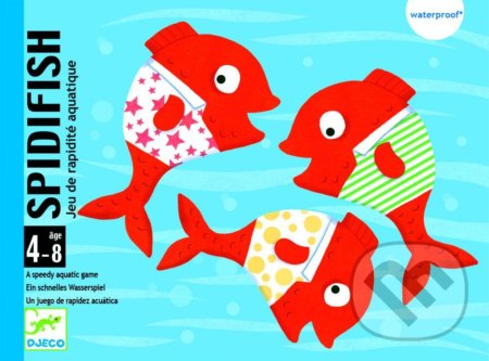 Kartová hra: Spidifish - ryby hracky - ryba na hranie - knihy pre deti o rybách - knihy pre deti ryby - detske knihy o rybách - detské knihy o veľrybe - detská kniha o veľrybe - kniha o veľrybe - rybacia pomazánka - tuniaková pomazánka - tuniaková nátierka - rybacia nátierka